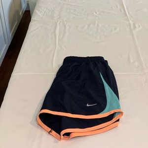 Nike blue and orange shorts